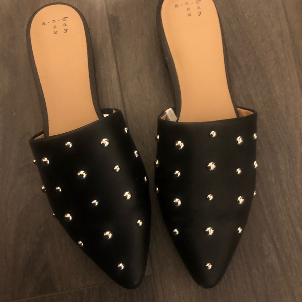 Rhinestone Mules